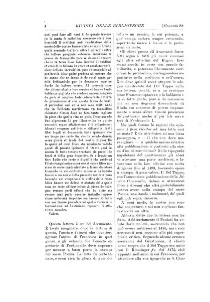 Rivista delle biblioteche e degli archivi periodico di biblioteconomia e di bibliografia di paleografia e di archivistica