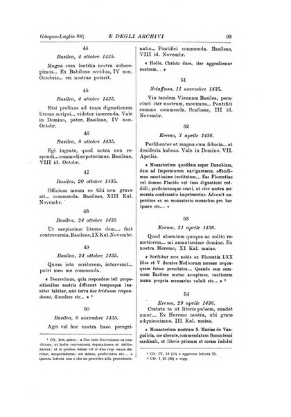 Rivista delle biblioteche e degli archivi periodico di biblioteconomia e di bibliografia di paleografia e di archivistica