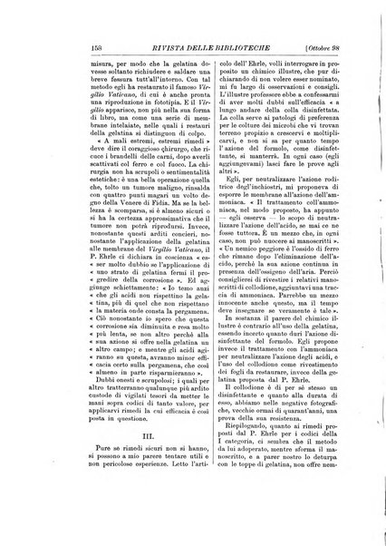 Rivista delle biblioteche e degli archivi periodico di biblioteconomia e di bibliografia di paleografia e di archivistica