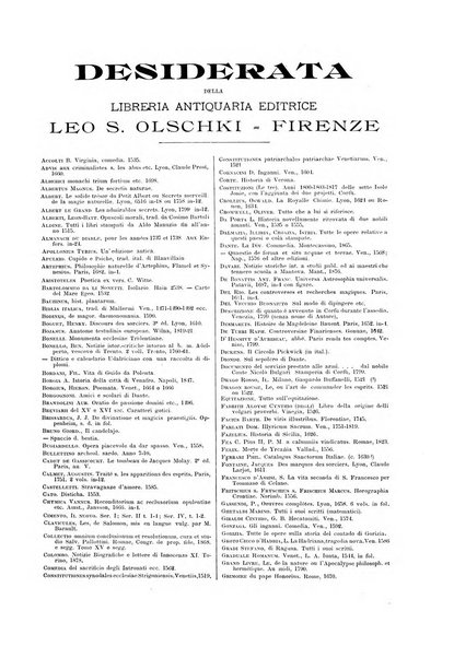 Rivista delle biblioteche e degli archivi periodico di biblioteconomia e di bibliografia di paleografia e di archivistica