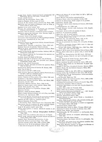 Rivista delle biblioteche e degli archivi periodico di biblioteconomia e di bibliografia di paleografia e di archivistica