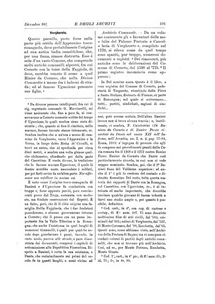 Rivista delle biblioteche e degli archivi periodico di biblioteconomia e di bibliografia di paleografia e di archivistica