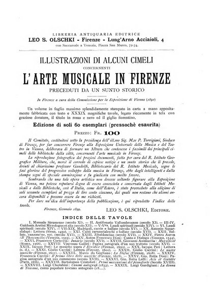 Rivista delle biblioteche e degli archivi periodico di biblioteconomia e di bibliografia di paleografia e di archivistica