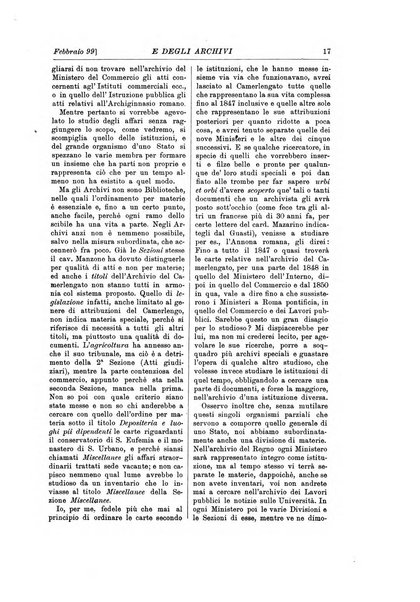 Rivista delle biblioteche e degli archivi periodico di biblioteconomia e di bibliografia di paleografia e di archivistica