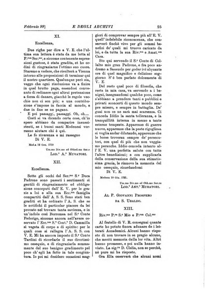 Rivista delle biblioteche e degli archivi periodico di biblioteconomia e di bibliografia di paleografia e di archivistica