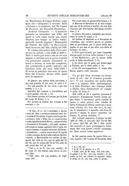 Rivista delle biblioteche e degli archivi periodico di biblioteconomia e di bibliografia di paleografia e di archivistica