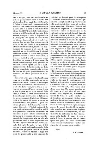 Rivista delle biblioteche e degli archivi periodico di biblioteconomia e di bibliografia di paleografia e di archivistica