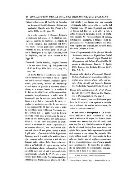 Rivista delle biblioteche e degli archivi periodico di biblioteconomia e di bibliografia di paleografia e di archivistica