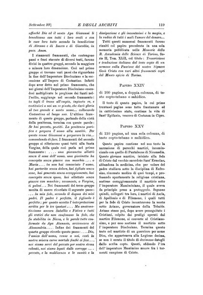 Rivista delle biblioteche e degli archivi periodico di biblioteconomia e di bibliografia di paleografia e di archivistica