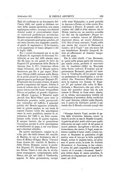 Rivista delle biblioteche e degli archivi periodico di biblioteconomia e di bibliografia di paleografia e di archivistica