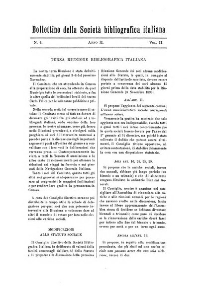 Rivista delle biblioteche e degli archivi periodico di biblioteconomia e di bibliografia di paleografia e di archivistica