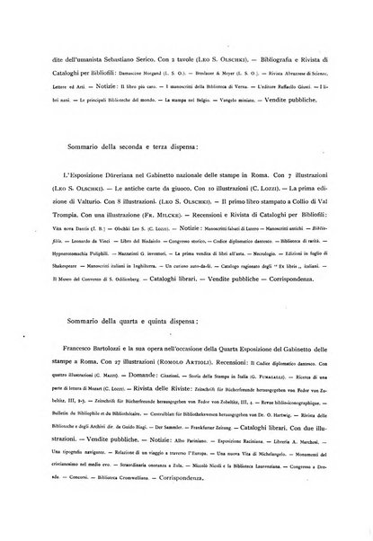 Rivista delle biblioteche e degli archivi periodico di biblioteconomia e di bibliografia di paleografia e di archivistica