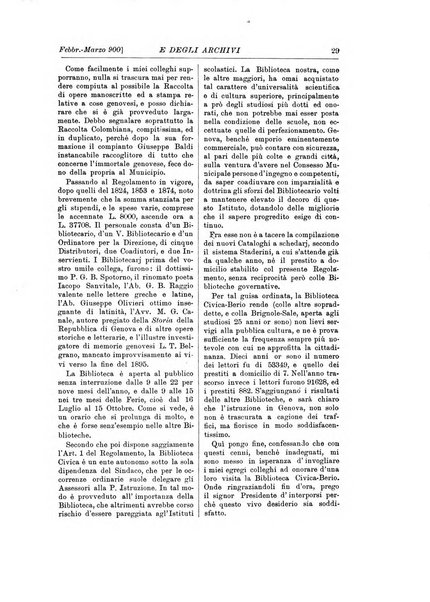 Rivista delle biblioteche e degli archivi periodico di biblioteconomia e di bibliografia di paleografia e di archivistica