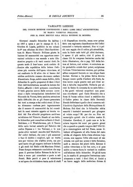 Rivista delle biblioteche e degli archivi periodico di biblioteconomia e di bibliografia di paleografia e di archivistica