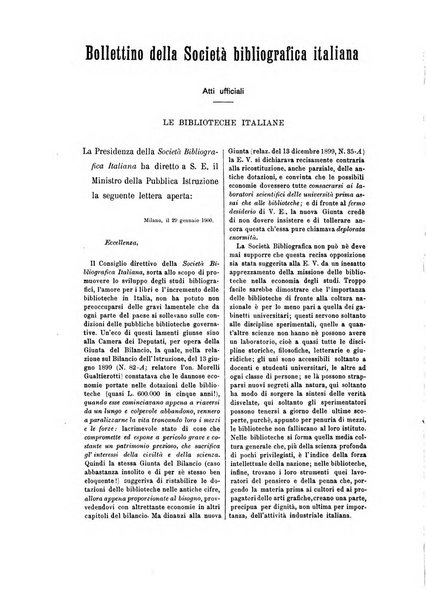 Rivista delle biblioteche e degli archivi periodico di biblioteconomia e di bibliografia di paleografia e di archivistica