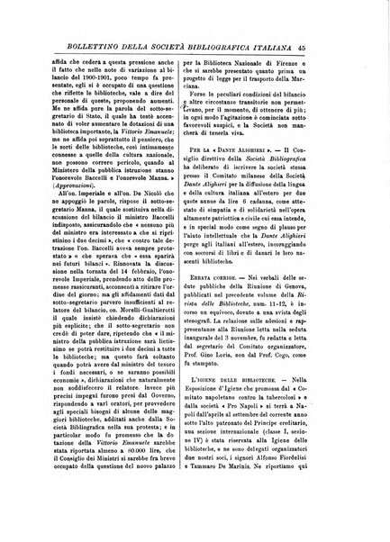 Rivista delle biblioteche e degli archivi periodico di biblioteconomia e di bibliografia di paleografia e di archivistica