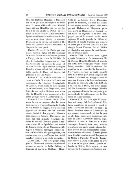 Rivista delle biblioteche e degli archivi periodico di biblioteconomia e di bibliografia di paleografia e di archivistica