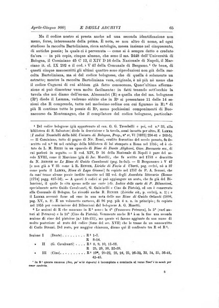 Rivista delle biblioteche e degli archivi periodico di biblioteconomia e di bibliografia di paleografia e di archivistica