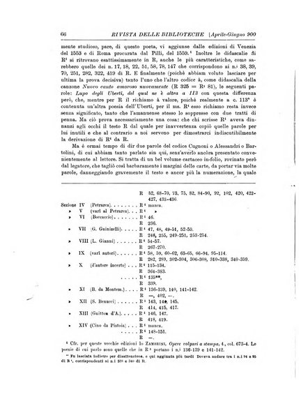 Rivista delle biblioteche e degli archivi periodico di biblioteconomia e di bibliografia di paleografia e di archivistica