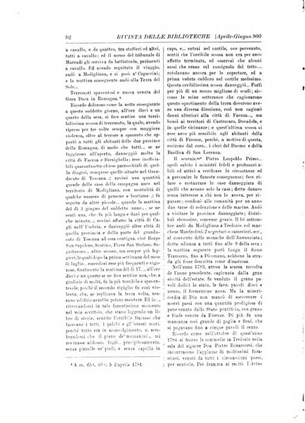 Rivista delle biblioteche e degli archivi periodico di biblioteconomia e di bibliografia di paleografia e di archivistica