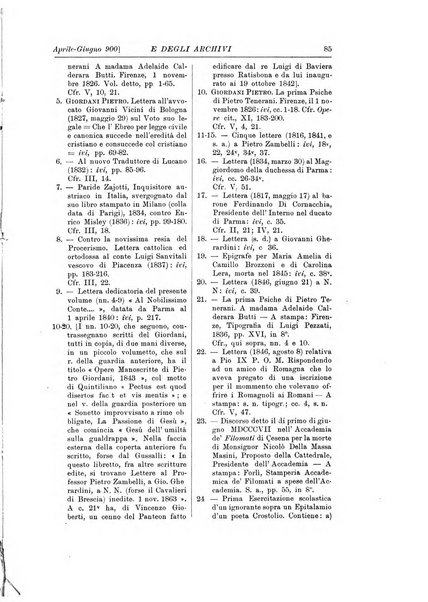 Rivista delle biblioteche e degli archivi periodico di biblioteconomia e di bibliografia di paleografia e di archivistica