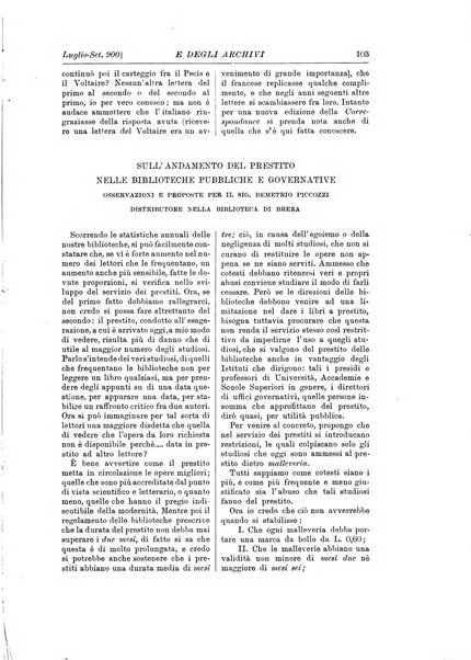 Rivista delle biblioteche e degli archivi periodico di biblioteconomia e di bibliografia di paleografia e di archivistica