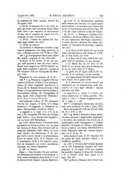 Rivista delle biblioteche e degli archivi periodico di biblioteconomia e di bibliografia di paleografia e di archivistica