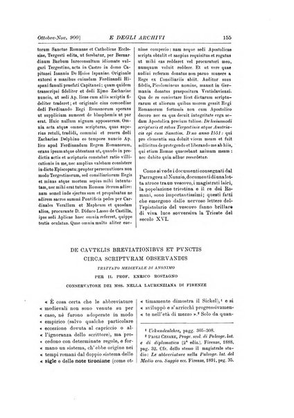 Rivista delle biblioteche e degli archivi periodico di biblioteconomia e di bibliografia di paleografia e di archivistica