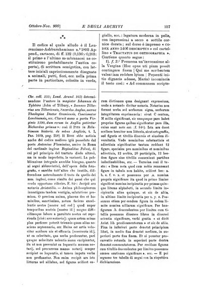 Rivista delle biblioteche e degli archivi periodico di biblioteconomia e di bibliografia di paleografia e di archivistica
