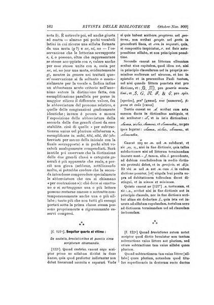 Rivista delle biblioteche e degli archivi periodico di biblioteconomia e di bibliografia di paleografia e di archivistica