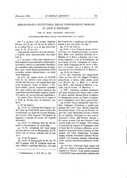 Rivista delle biblioteche e degli archivi periodico di biblioteconomia e di bibliografia di paleografia e di archivistica