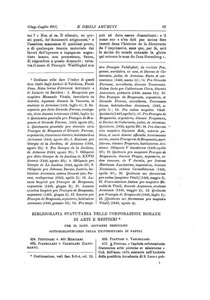 Rivista delle biblioteche e degli archivi periodico di biblioteconomia e di bibliografia di paleografia e di archivistica