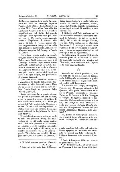 Rivista delle biblioteche e degli archivi periodico di biblioteconomia e di bibliografia di paleografia e di archivistica