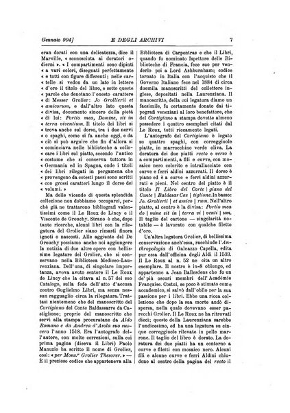 Rivista delle biblioteche e degli archivi periodico di biblioteconomia e di bibliografia di paleografia e di archivistica