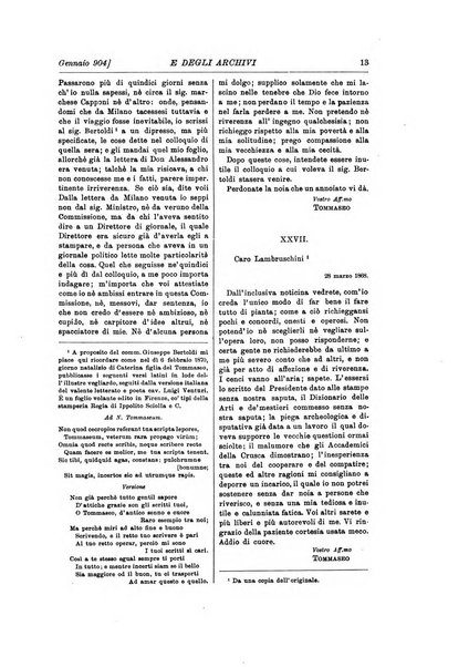 Rivista delle biblioteche e degli archivi periodico di biblioteconomia e di bibliografia di paleografia e di archivistica