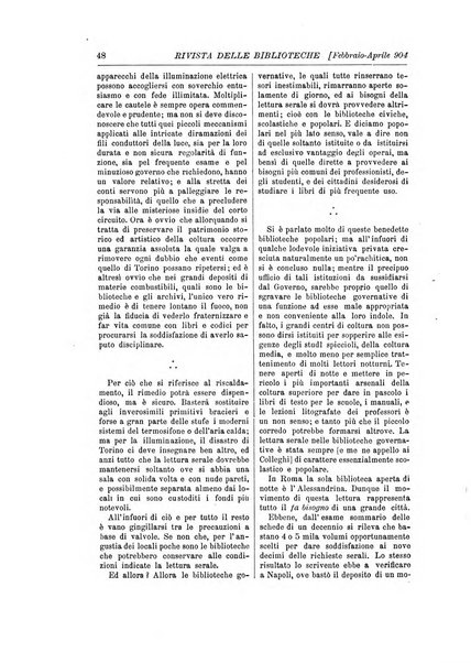 Rivista delle biblioteche e degli archivi periodico di biblioteconomia e di bibliografia di paleografia e di archivistica