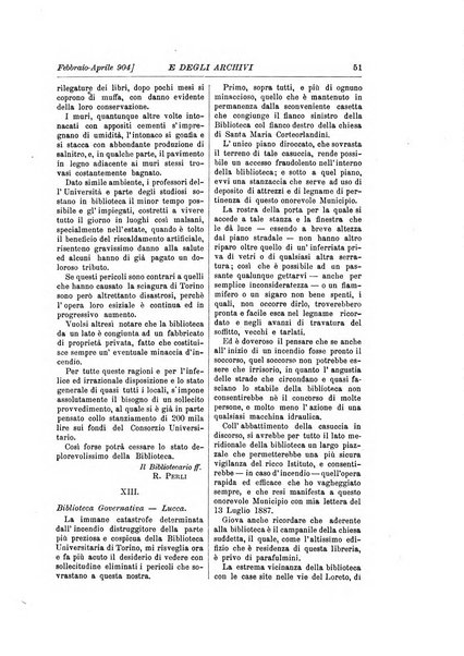 Rivista delle biblioteche e degli archivi periodico di biblioteconomia e di bibliografia di paleografia e di archivistica