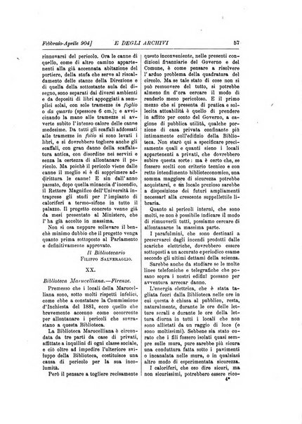 Rivista delle biblioteche e degli archivi periodico di biblioteconomia e di bibliografia di paleografia e di archivistica