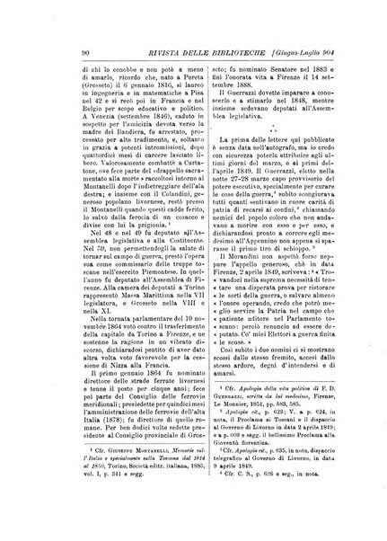 Rivista delle biblioteche e degli archivi periodico di biblioteconomia e di bibliografia di paleografia e di archivistica