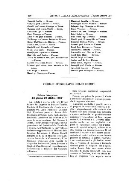 Rivista delle biblioteche e degli archivi periodico di biblioteconomia e di bibliografia di paleografia e di archivistica