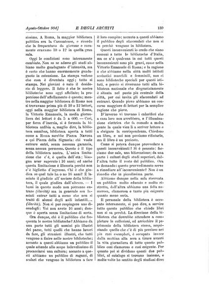 Rivista delle biblioteche e degli archivi periodico di biblioteconomia e di bibliografia di paleografia e di archivistica