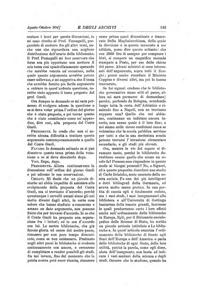 Rivista delle biblioteche e degli archivi periodico di biblioteconomia e di bibliografia di paleografia e di archivistica