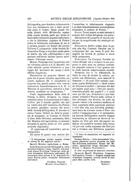 Rivista delle biblioteche e degli archivi periodico di biblioteconomia e di bibliografia di paleografia e di archivistica