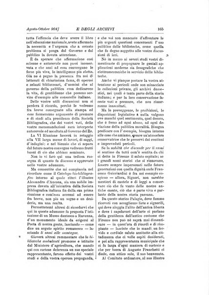 Rivista delle biblioteche e degli archivi periodico di biblioteconomia e di bibliografia di paleografia e di archivistica