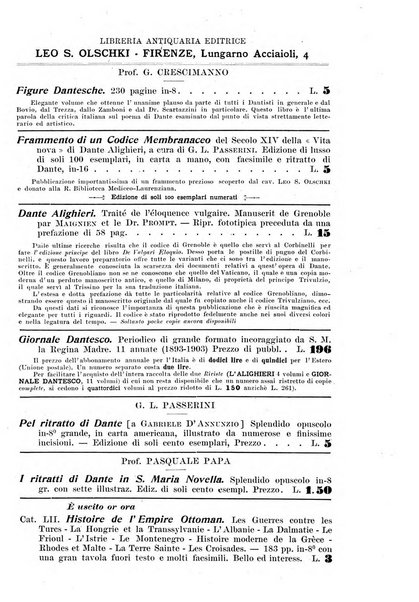 Rivista delle biblioteche e degli archivi periodico di biblioteconomia e di bibliografia di paleografia e di archivistica