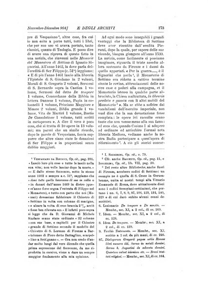 Rivista delle biblioteche e degli archivi periodico di biblioteconomia e di bibliografia di paleografia e di archivistica