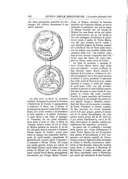 Rivista delle biblioteche e degli archivi periodico di biblioteconomia e di bibliografia di paleografia e di archivistica