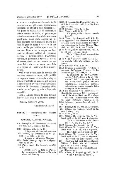 Rivista delle biblioteche e degli archivi periodico di biblioteconomia e di bibliografia di paleografia e di archivistica