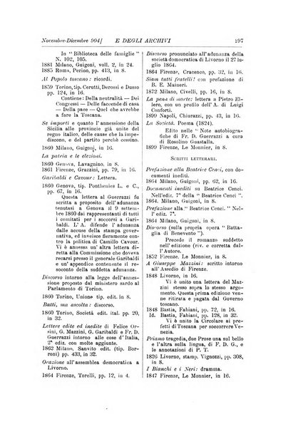 Rivista delle biblioteche e degli archivi periodico di biblioteconomia e di bibliografia di paleografia e di archivistica