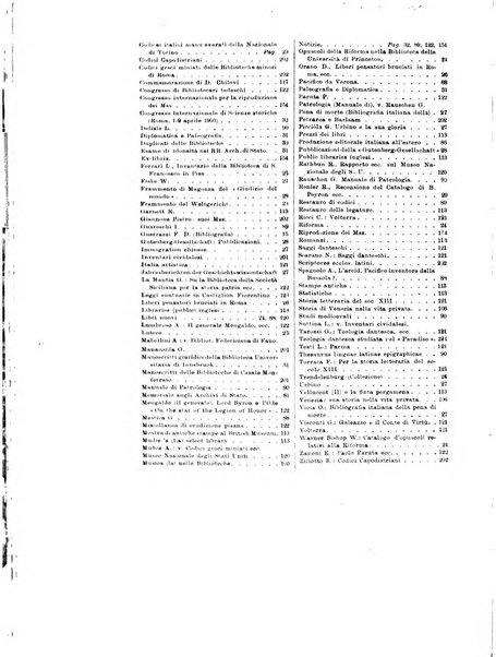 Rivista delle biblioteche e degli archivi periodico di biblioteconomia e di bibliografia di paleografia e di archivistica